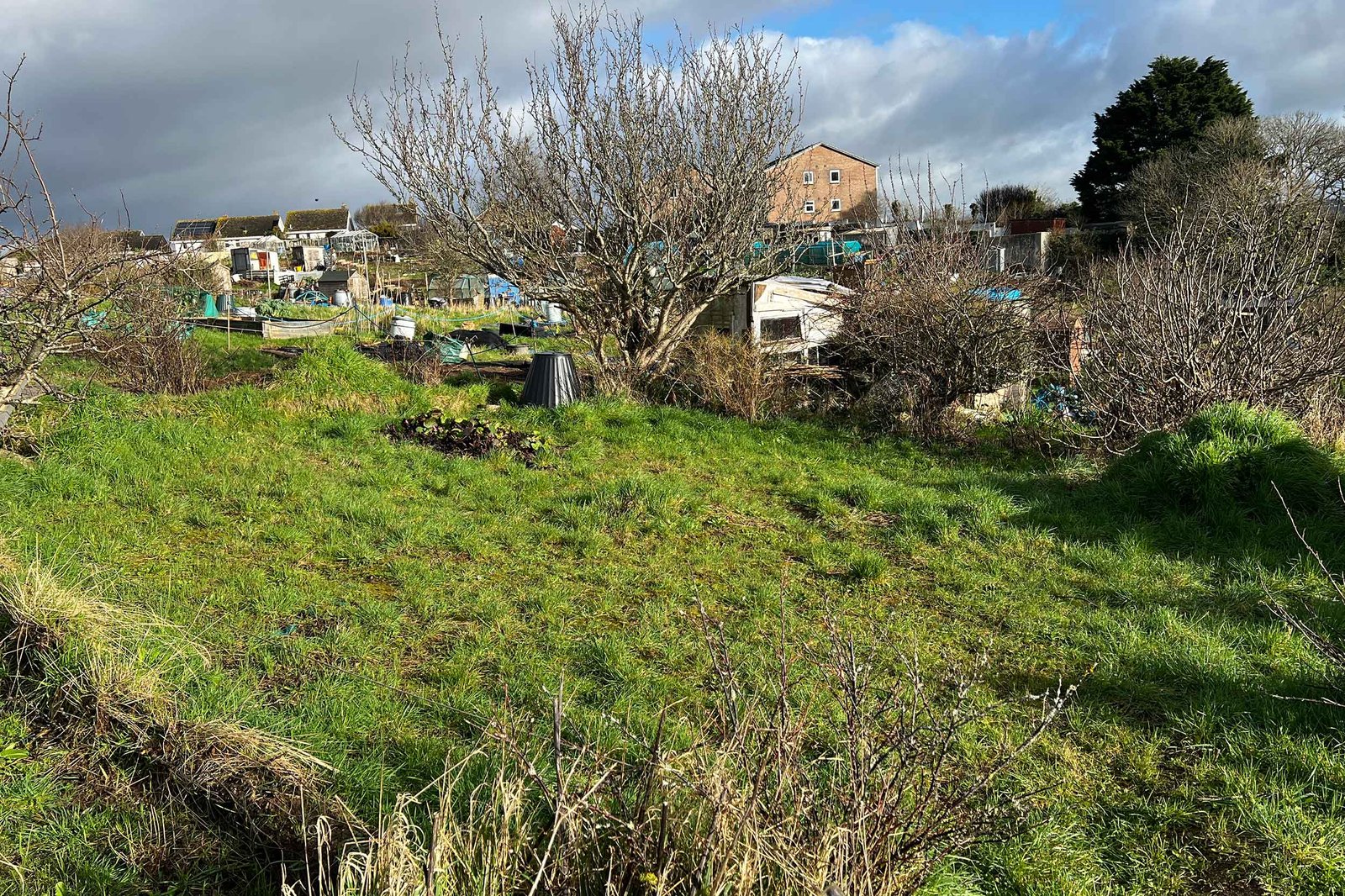 Bon Courage for the start of our allotment journey